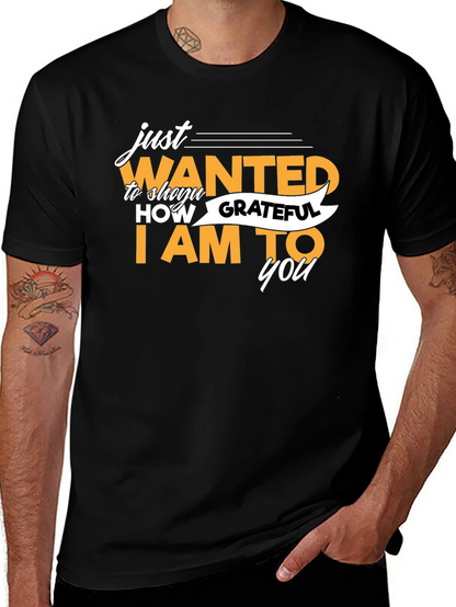 Grateful T-Shirt - Mens Black Tee