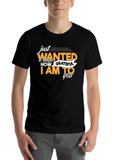 Grateful T-Shirt - Mens Black Tee