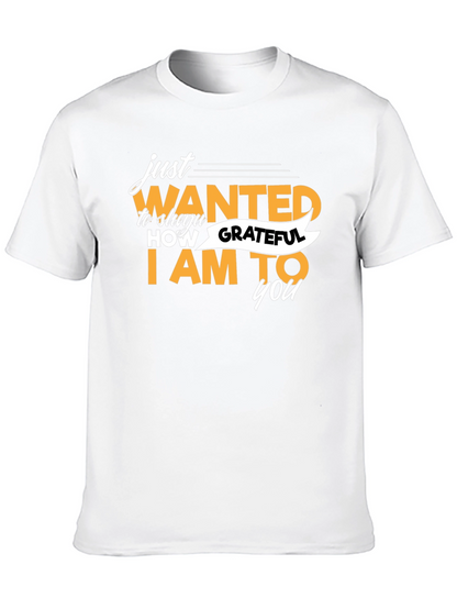 Grateful T-Shirt - Mens Black Tee