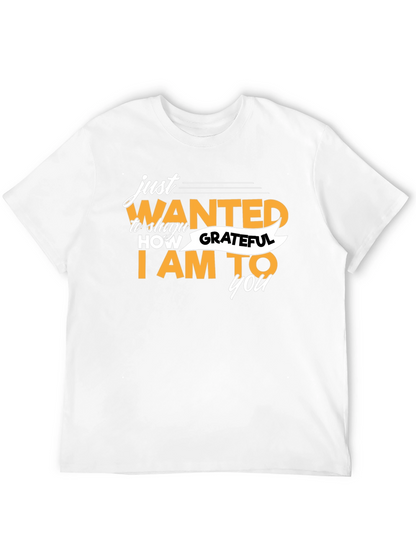 Grateful T-Shirt - Mens Black Tee
