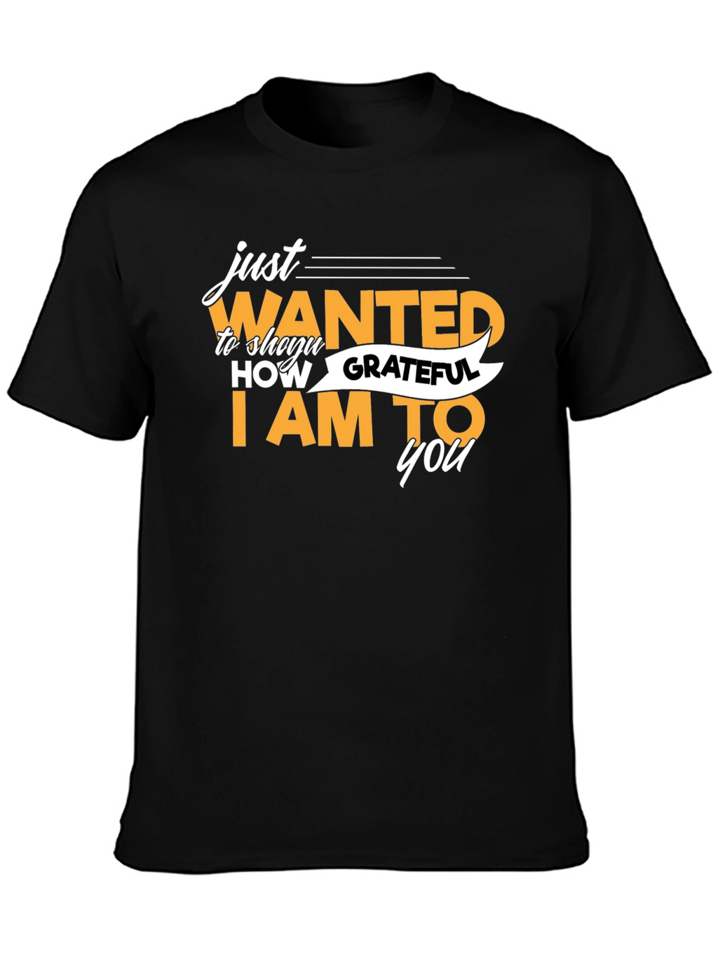 Grateful T-Shirt - Mens Black Tee