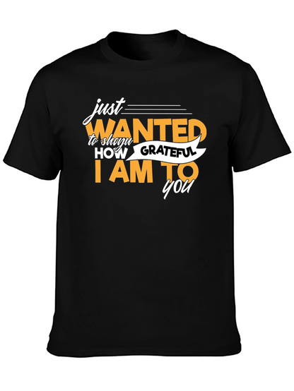 Grateful T-Shirt - Mens Black Tee