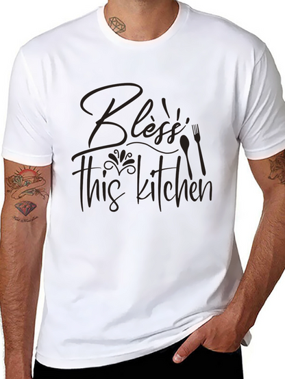 Bless This Kitchen Graphic Tee - Comfort Fit