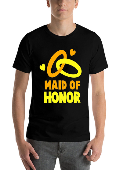 Maid of Honor Wedding T-Shirt