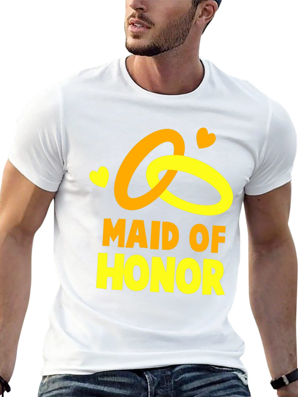 Maid of Honor Wedding T-Shirt