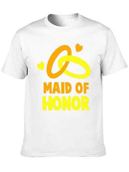 Maid of Honor Wedding T-Shirt
