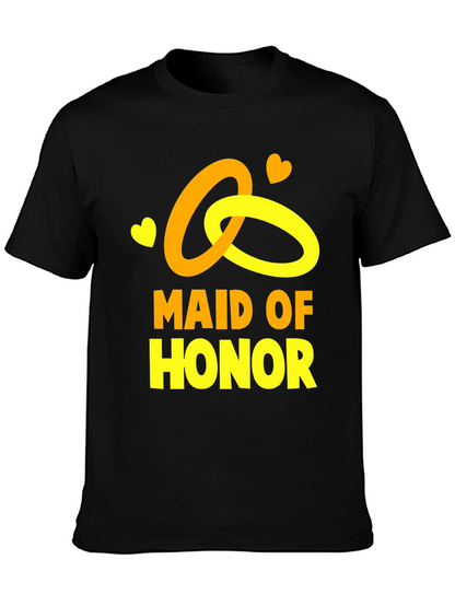 Maid of Honor Wedding T-Shirt
