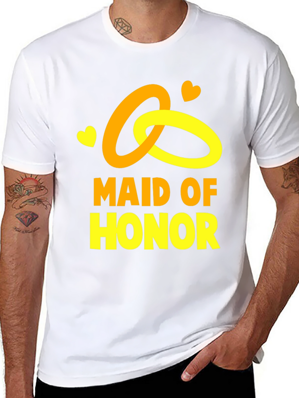 Maid of Honor Wedding T-Shirt