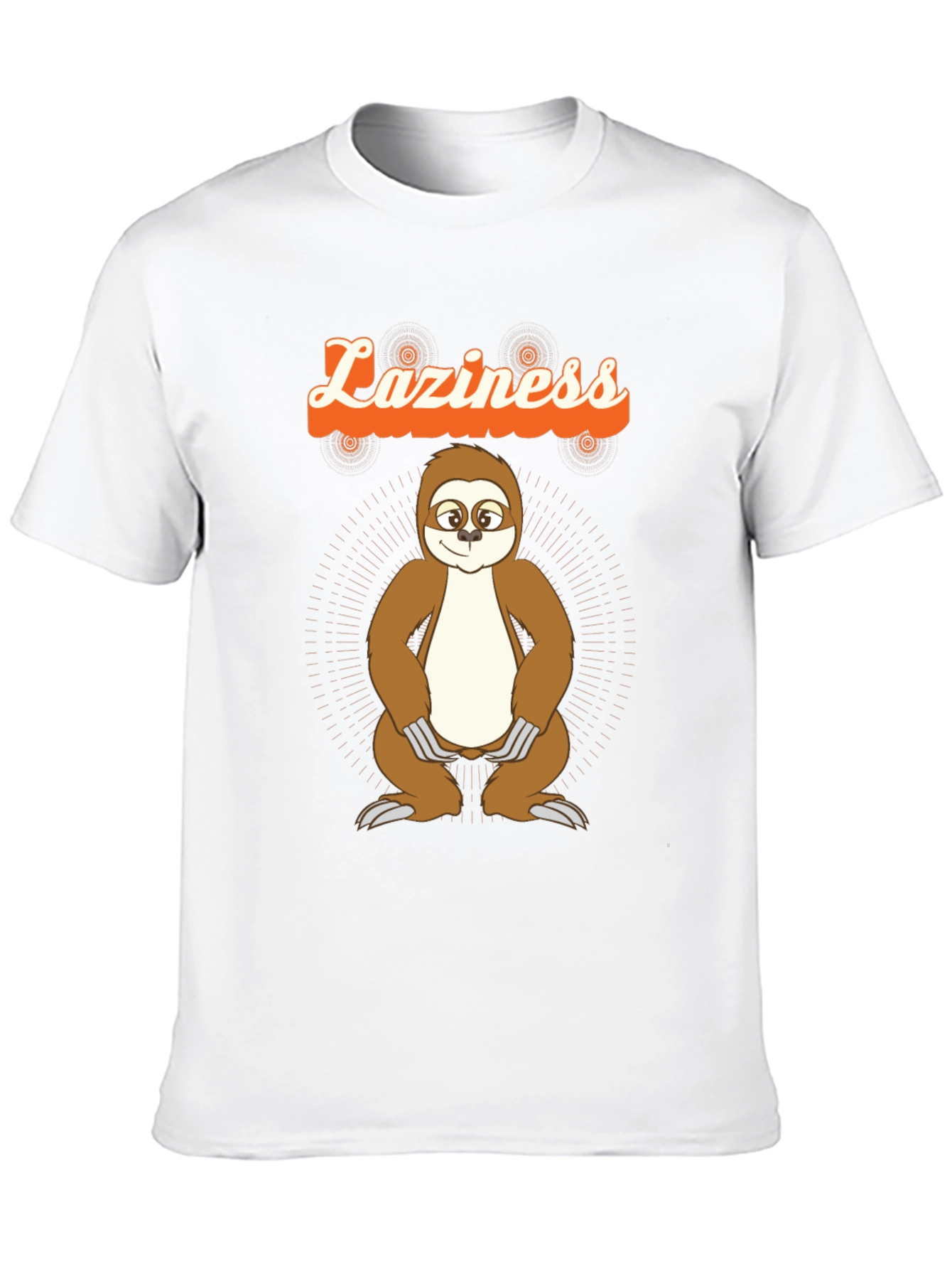 Funny Laziness Sloth Graphic T-Shirt