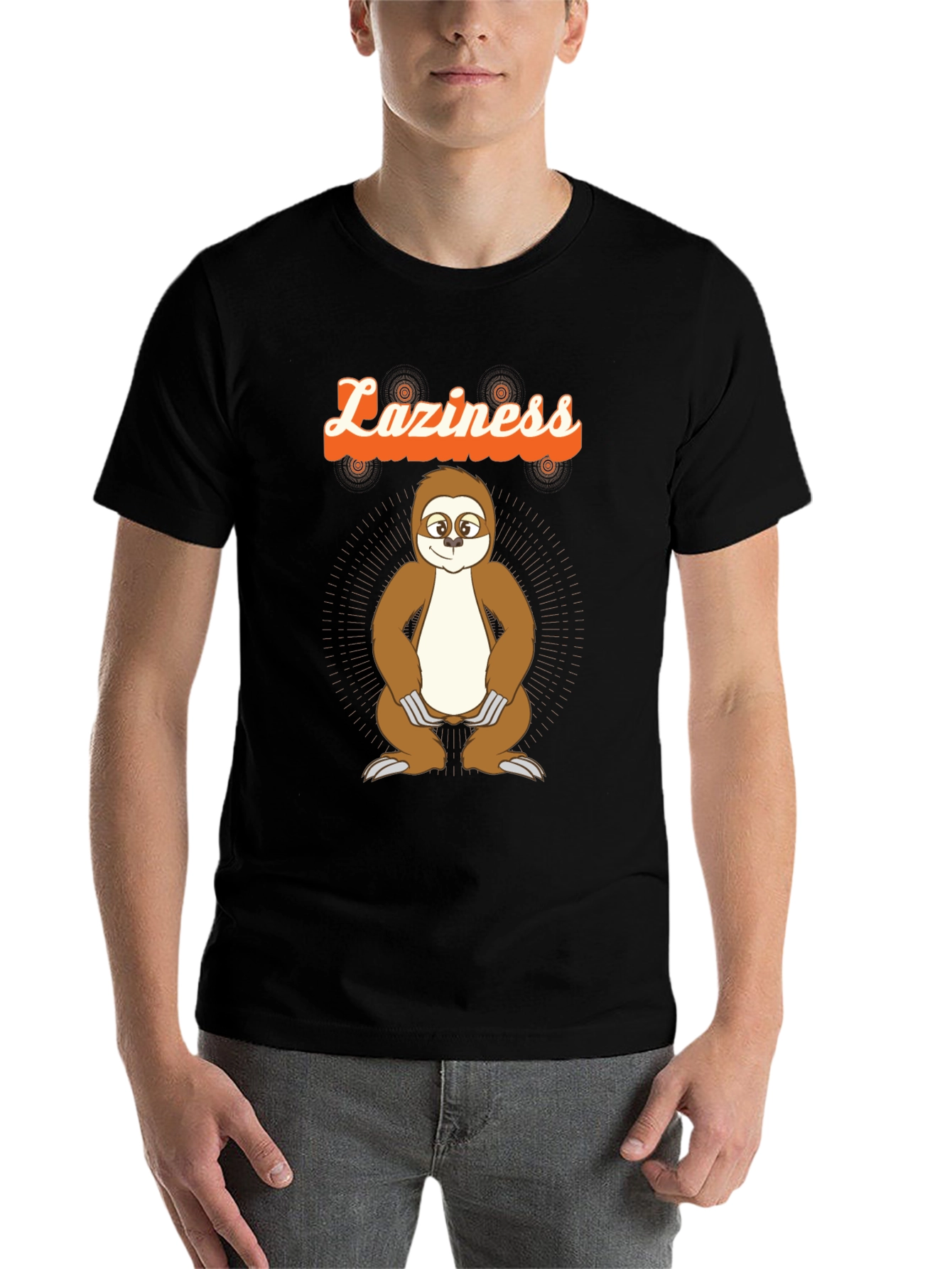 Funny Laziness Sloth Graphic T-Shirt