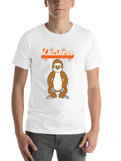 Funny Laziness Sloth Graphic T-Shirt