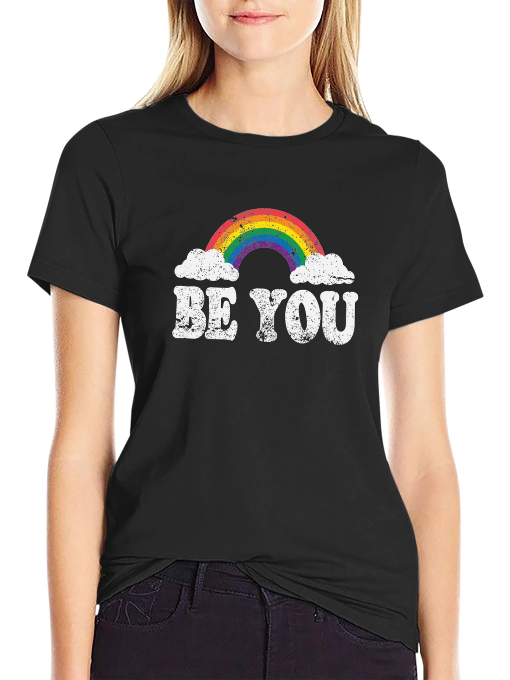 Be You Rainbow Graphic Tee - Pride Fashion