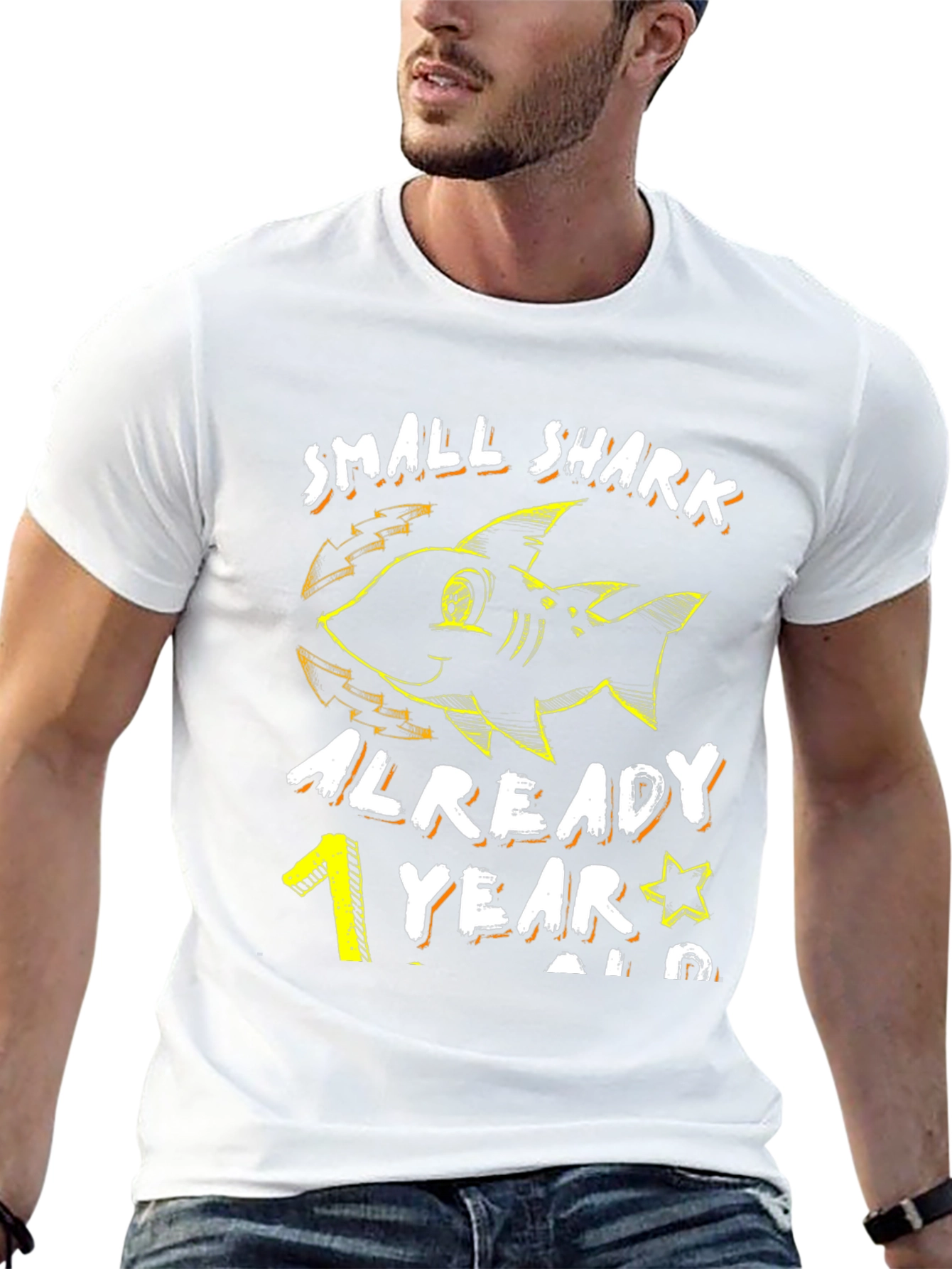 Small Shark 1st Birthday T-Shirt