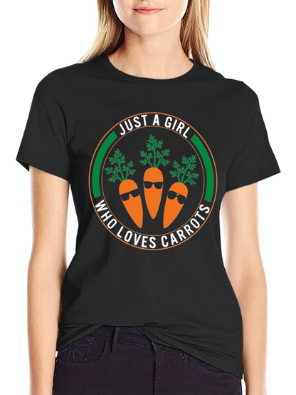 Just A Girl Who Loves Carrots T-Shirt