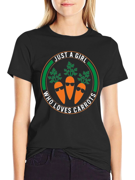Just A Girl Who Loves Carrots T-Shirt