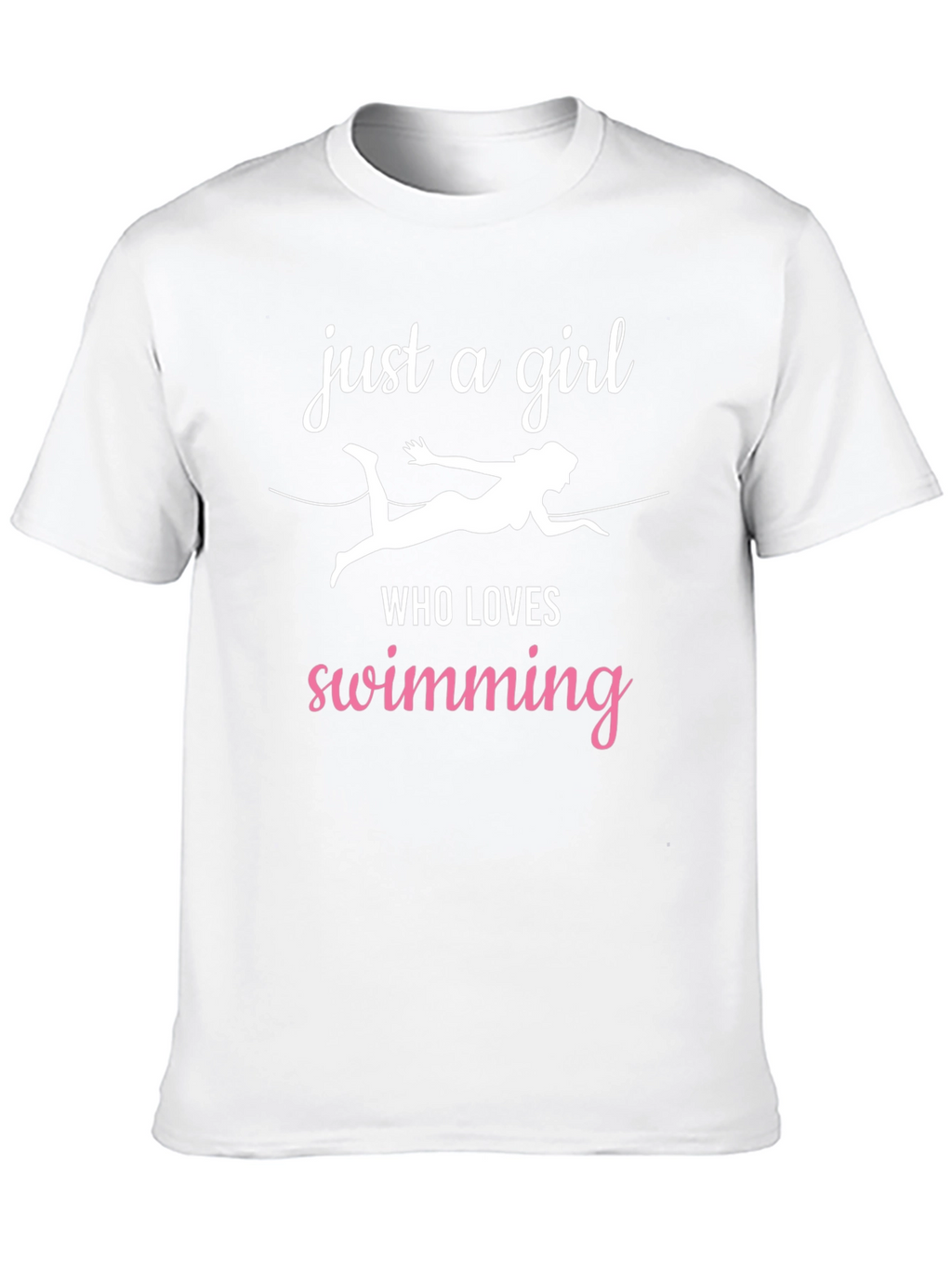 Just a Girl Who Loves Swimming T-Shirt