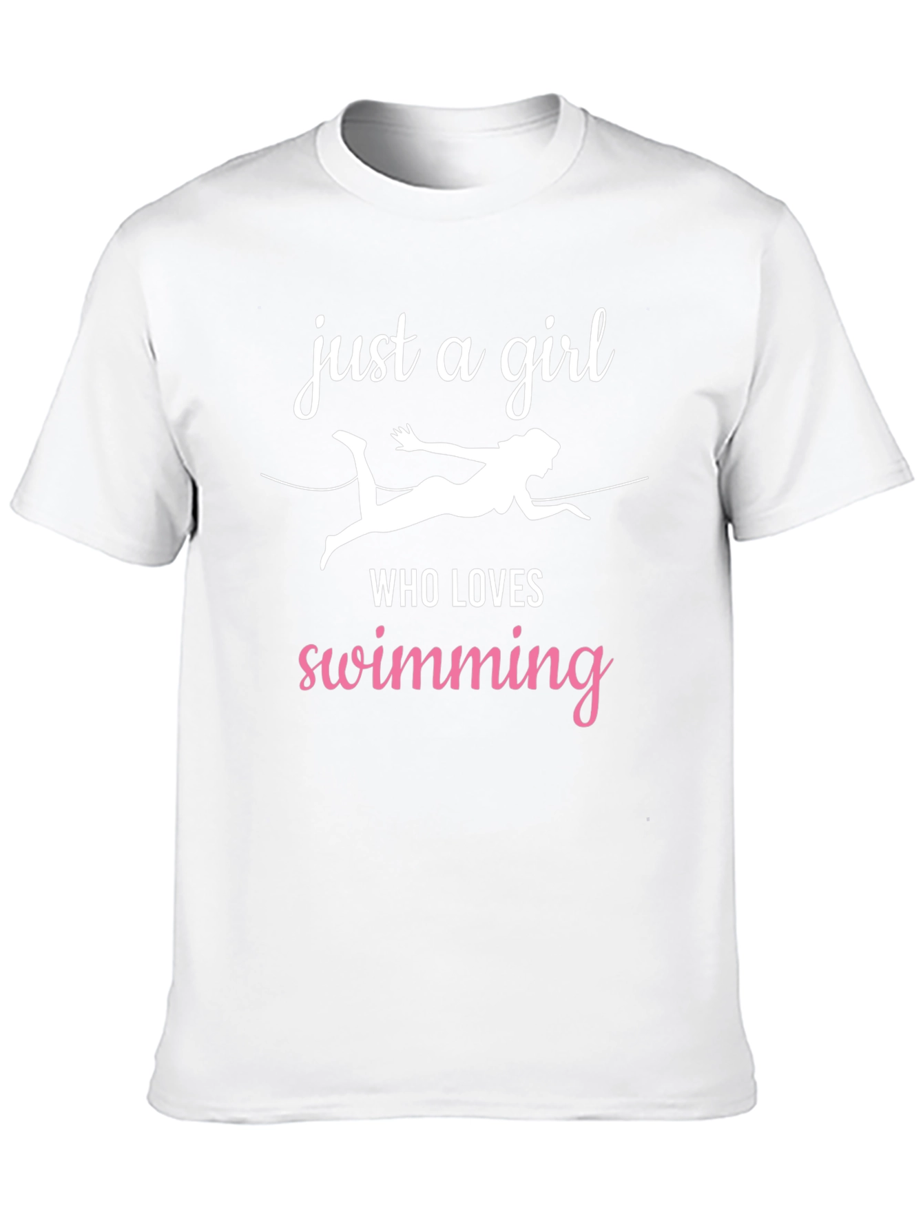 Just a Girl Who Loves Swimming T-Shirt
