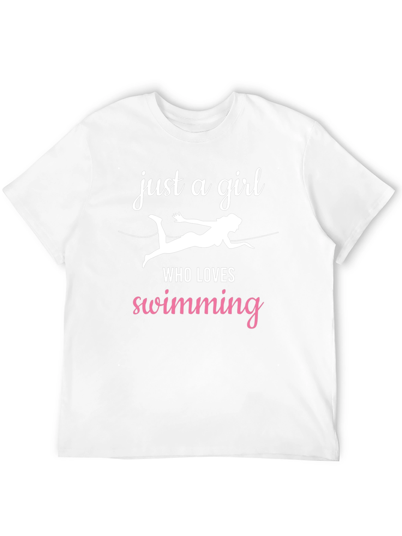 Just a Girl Who Loves Swimming T-Shirt