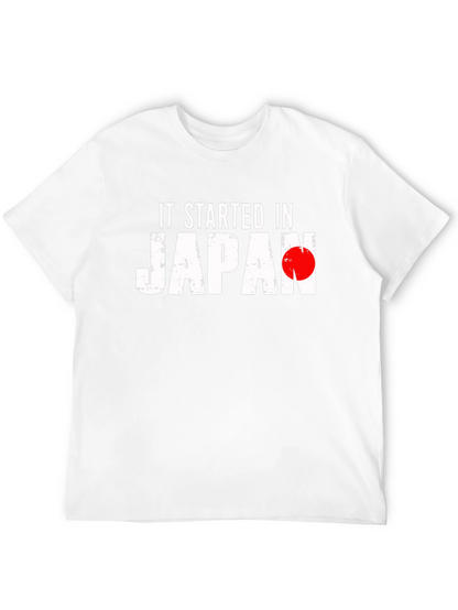 It Started in Japan Black T-Shirt