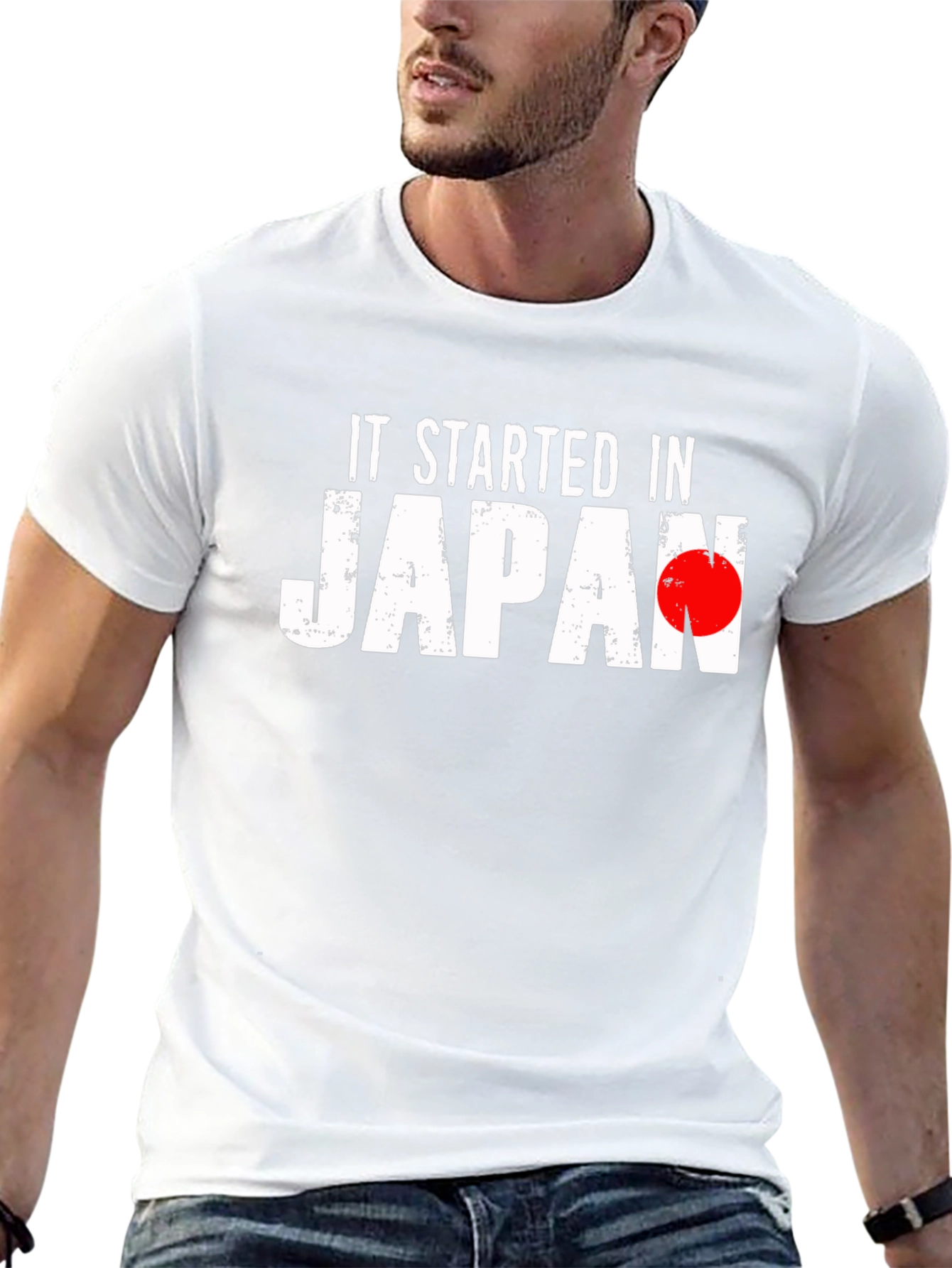 It Started in Japan Black T-Shirt