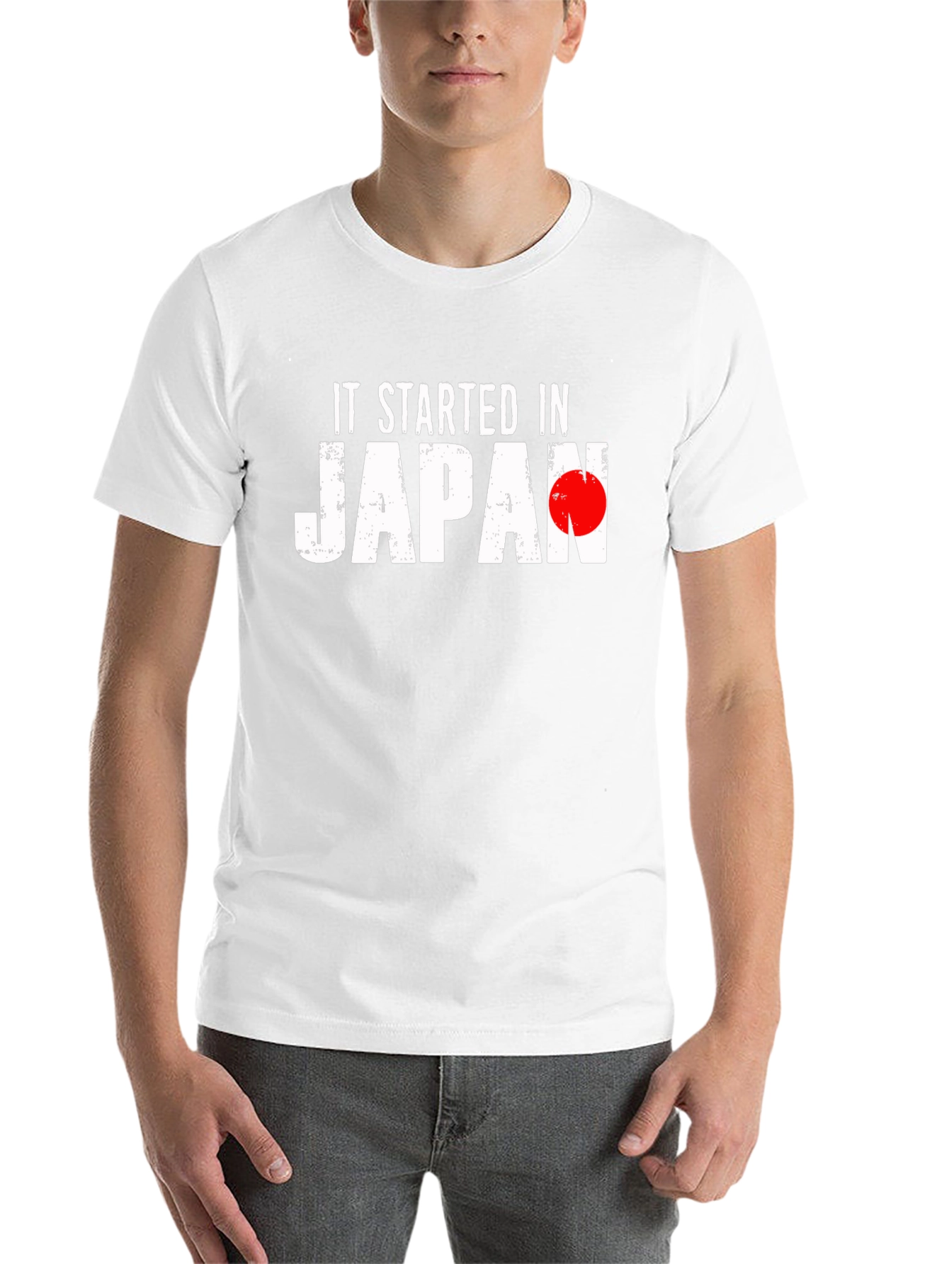 It Started in Japan Black T-Shirt