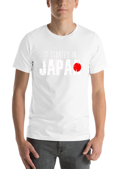 It Started in Japan Black T-Shirt