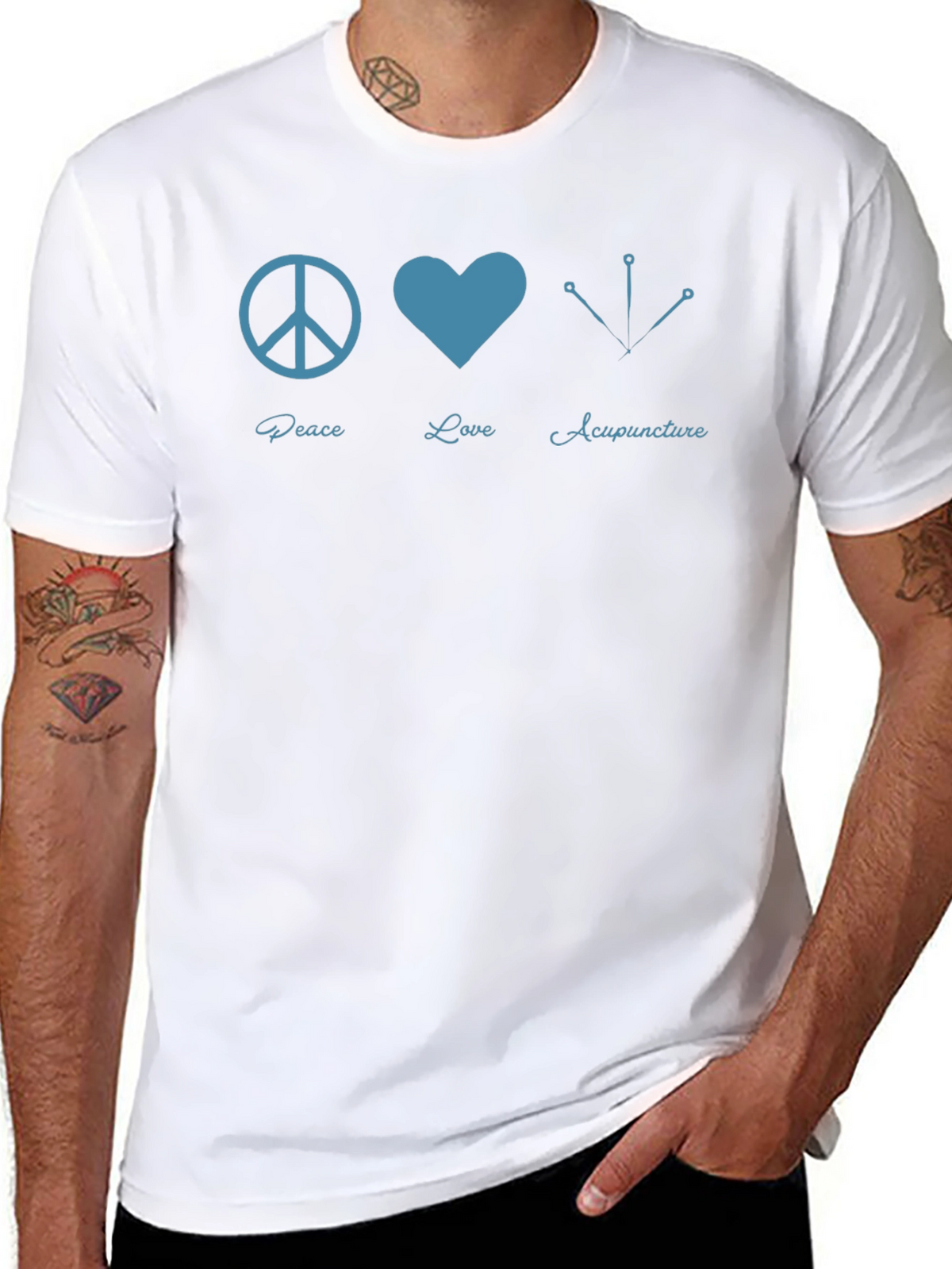 Peace Love Acupuncture T-Shirt
