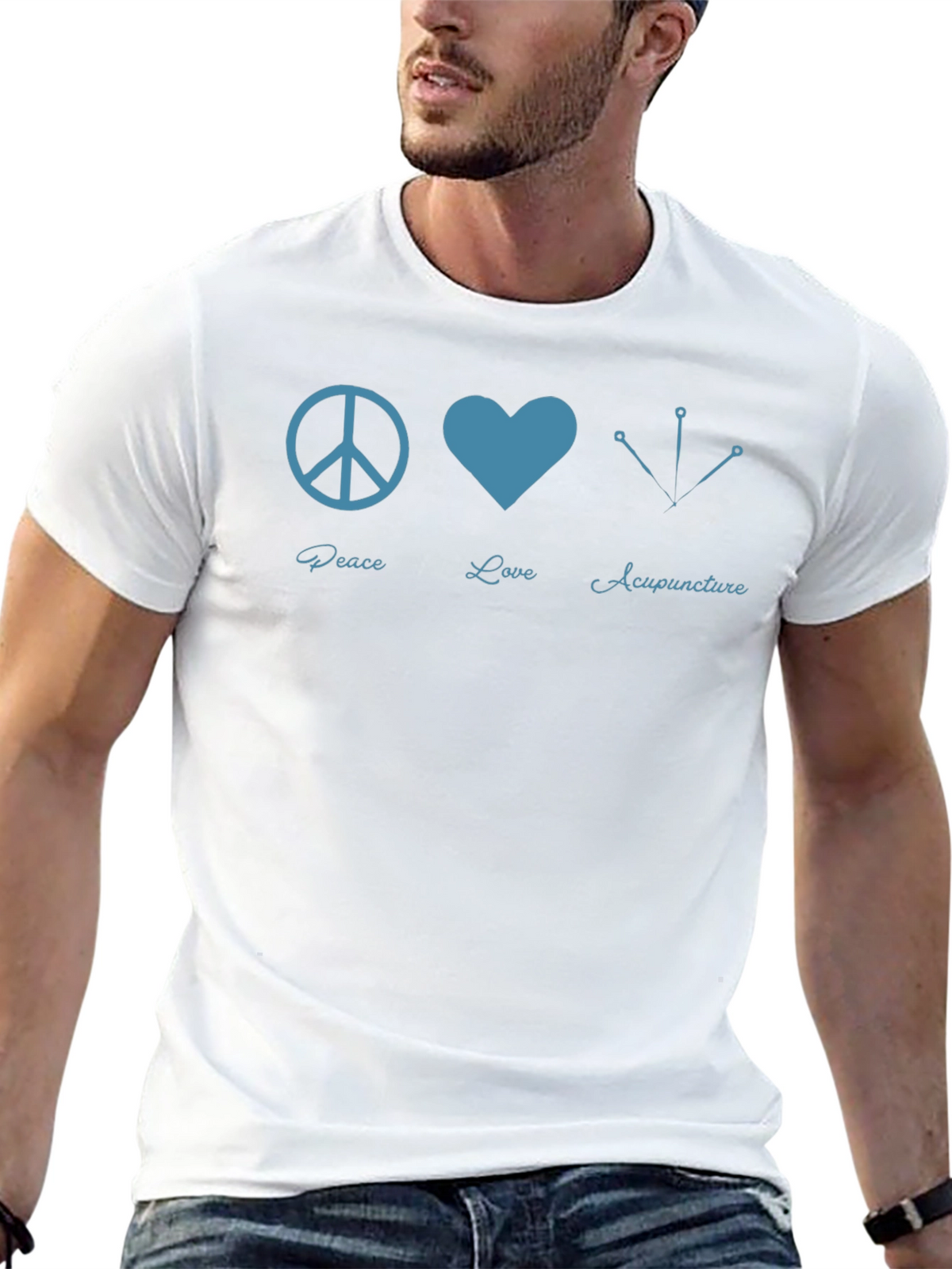 Peace Love Acupuncture T-Shirt