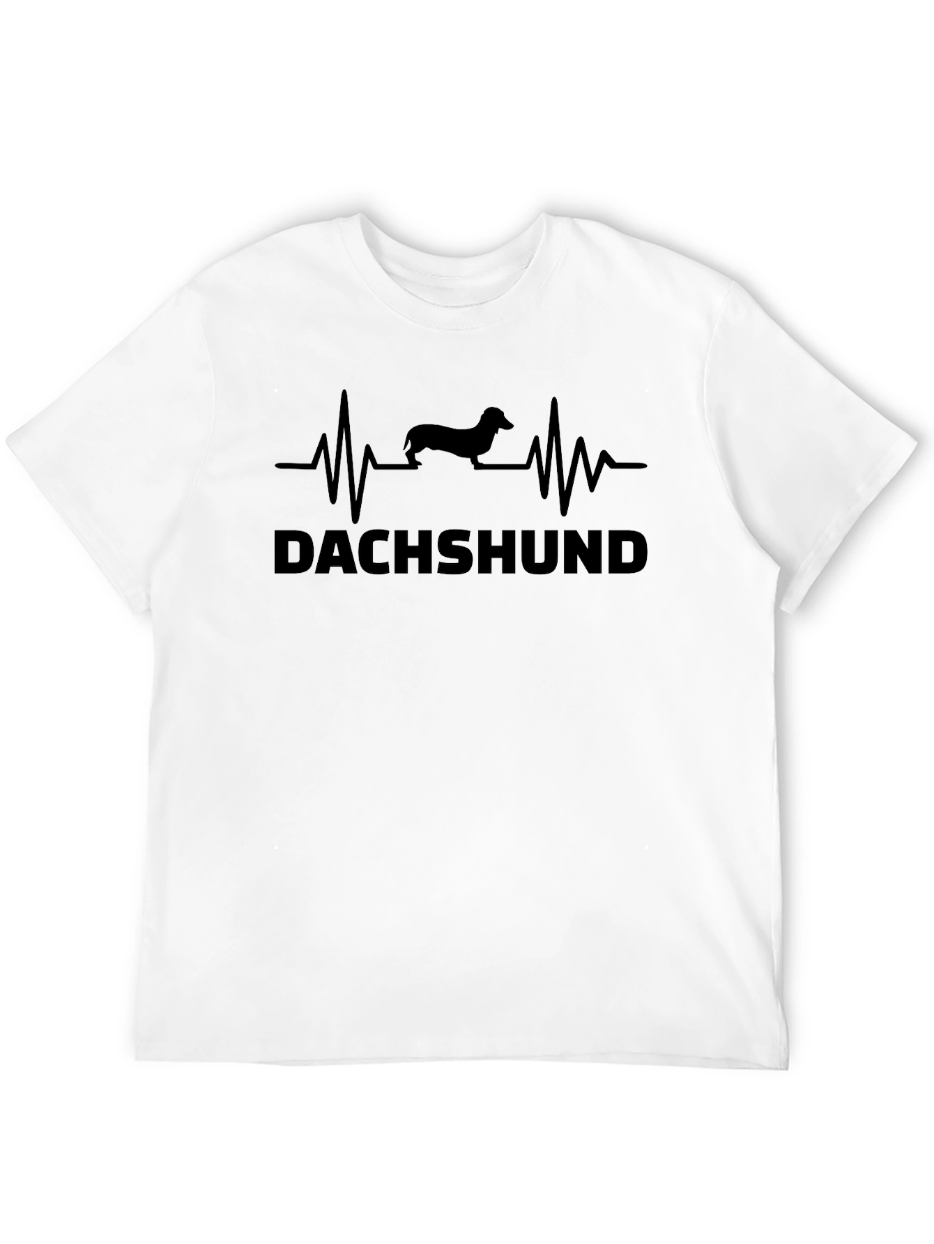 Dachshund Heartbeat T-Shirt - Dog Lover Tee
