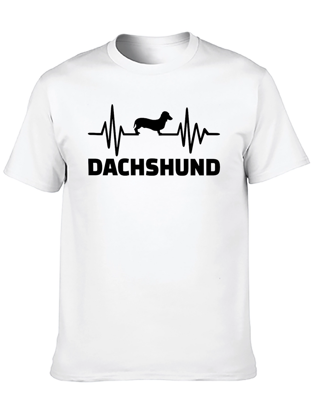 Dachshund Heartbeat T-Shirt - Dog Lover Tee