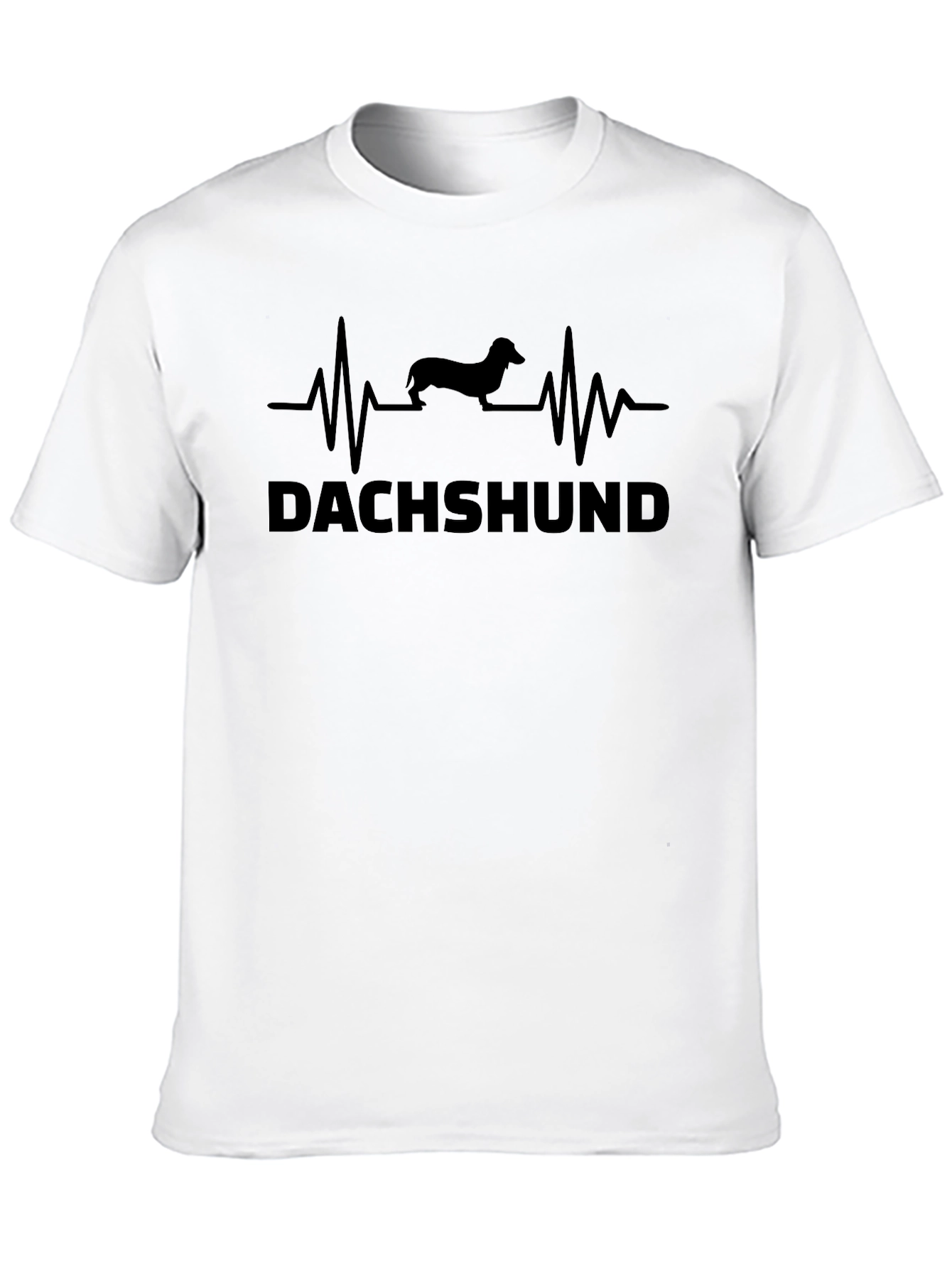 Dachshund Heartbeat T-Shirt - Dog Lover Tee