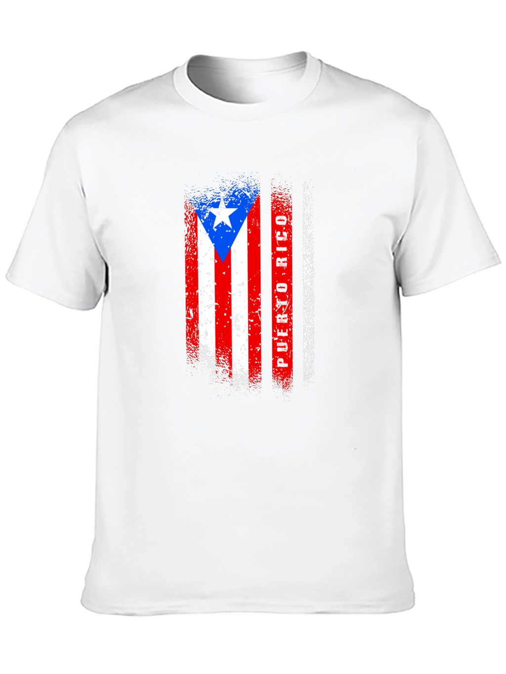 Puerto Rico Flag T-Shirt - Distressed Graphic Tee