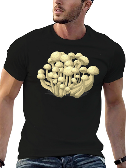 Mushroom Graphic Tee - Unique Fungus Design