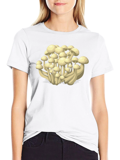 Mushroom Graphic Tee - Unique Fungus Design