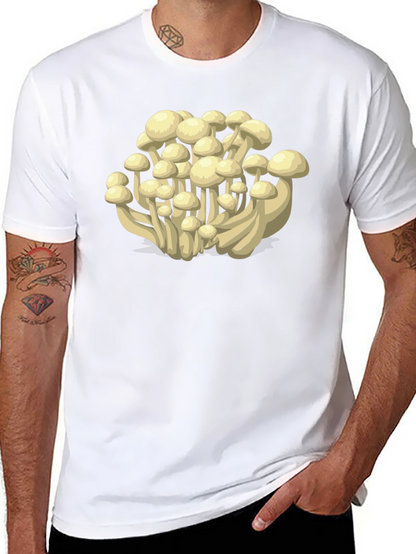 Mushroom Graphic Tee - Unique Fungus Design