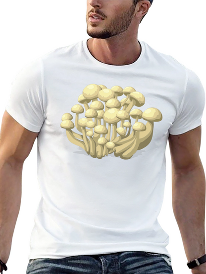 Mushroom Graphic Tee - Unique Fungus Design