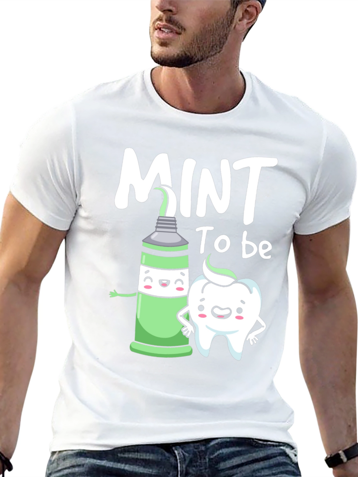 Mint to be Tooth T-Shirt Funny Dental Tee