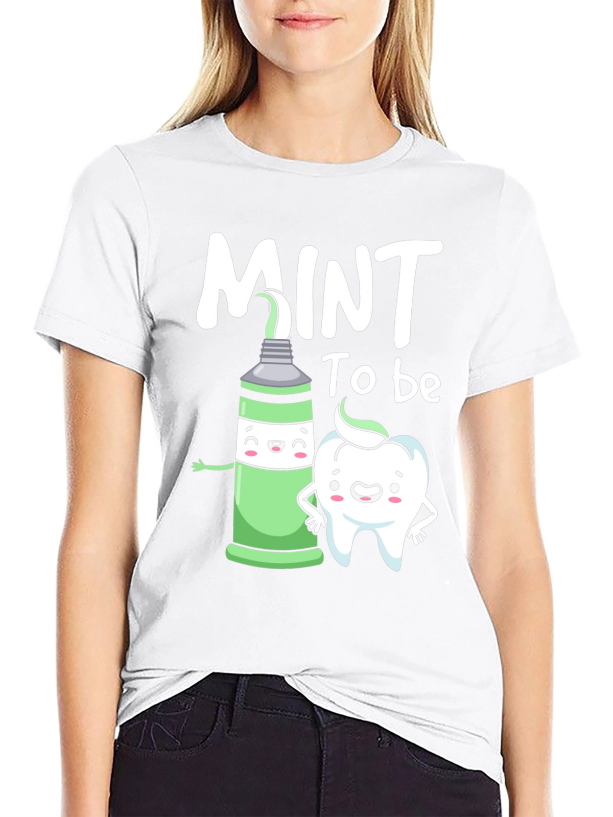 Mint to be Tooth T-Shirt Funny Dental Tee