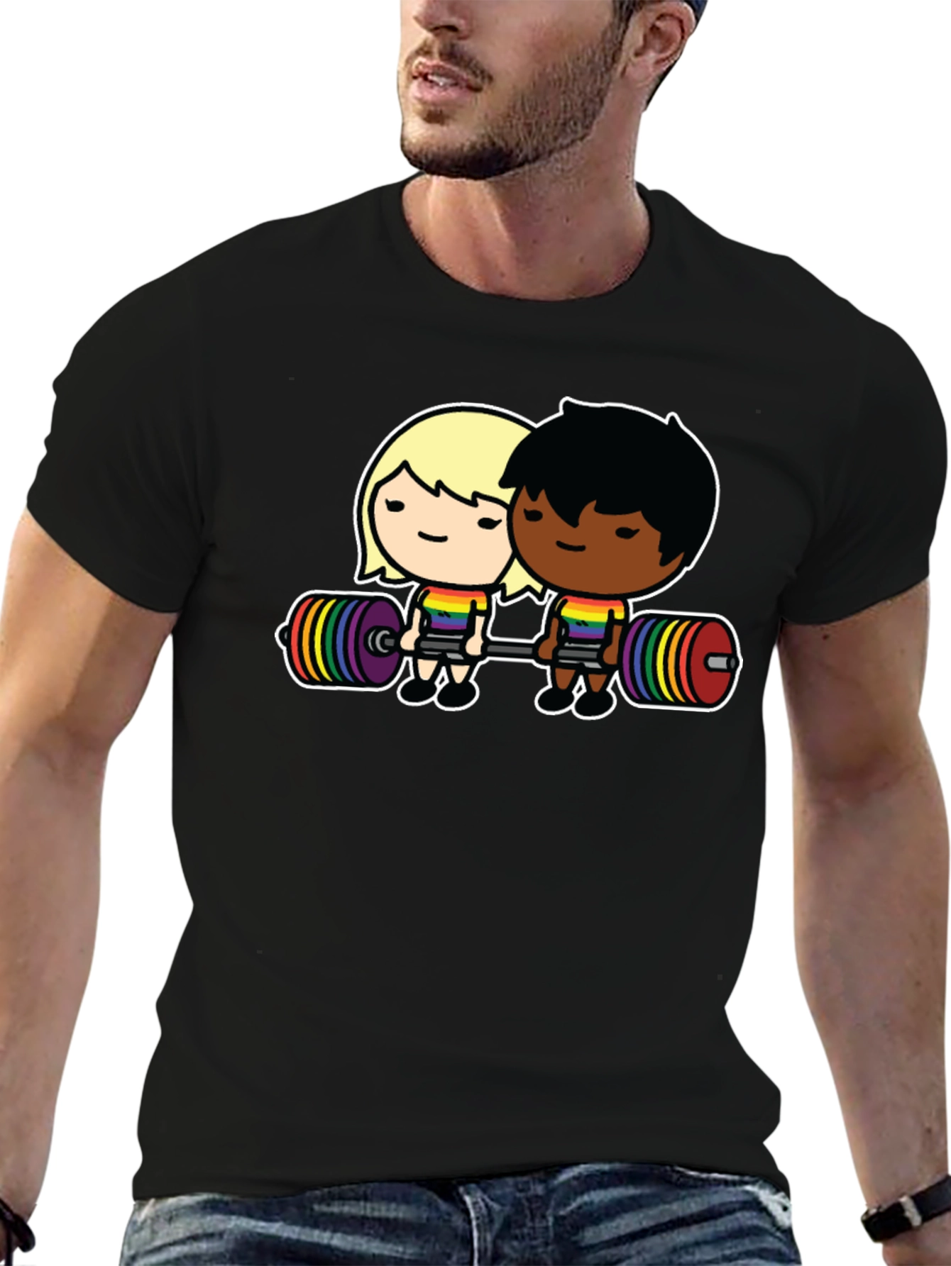 LGBT Weightlifting T-Shirt