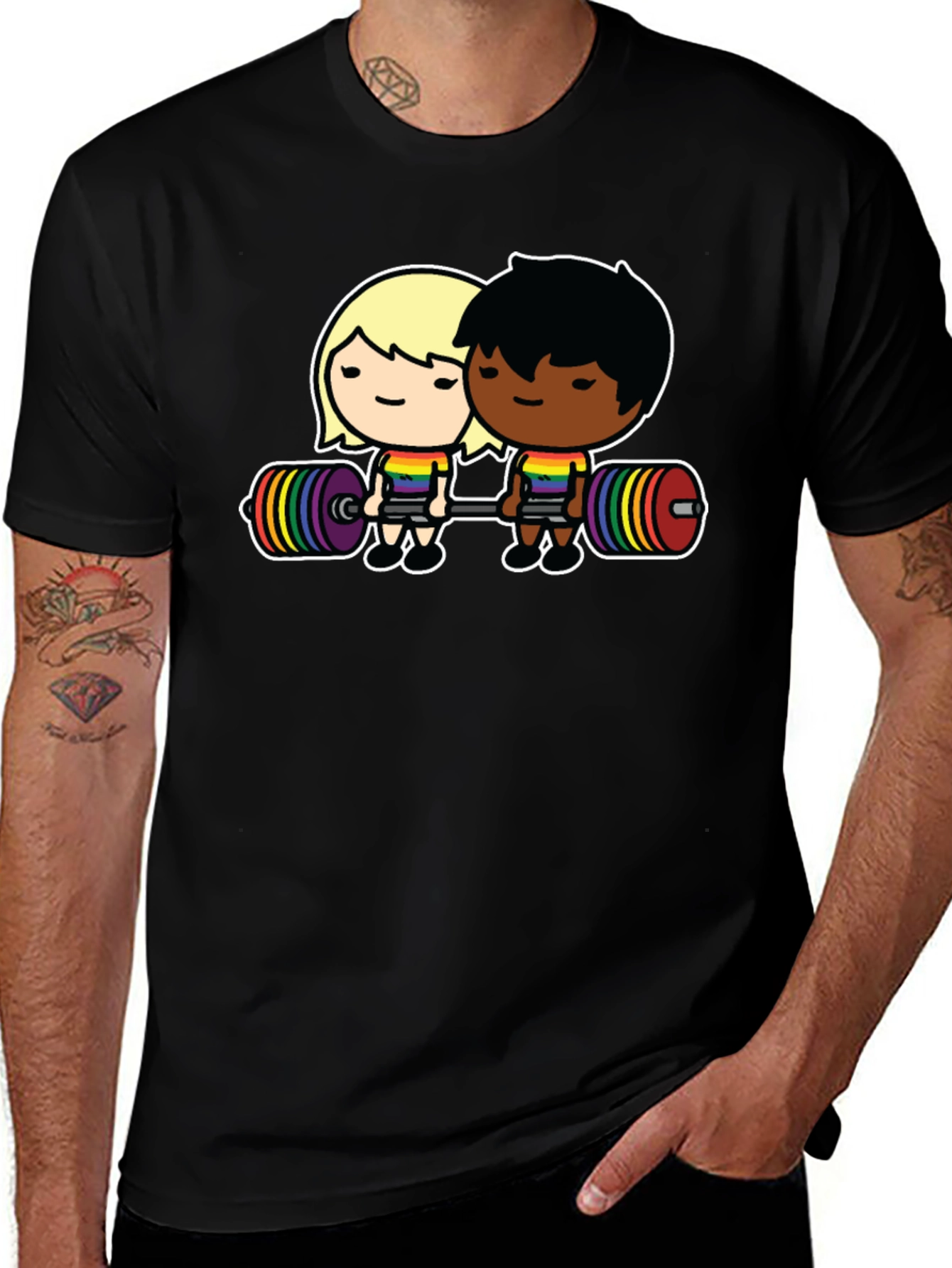 LGBT Weightlifting T-Shirt