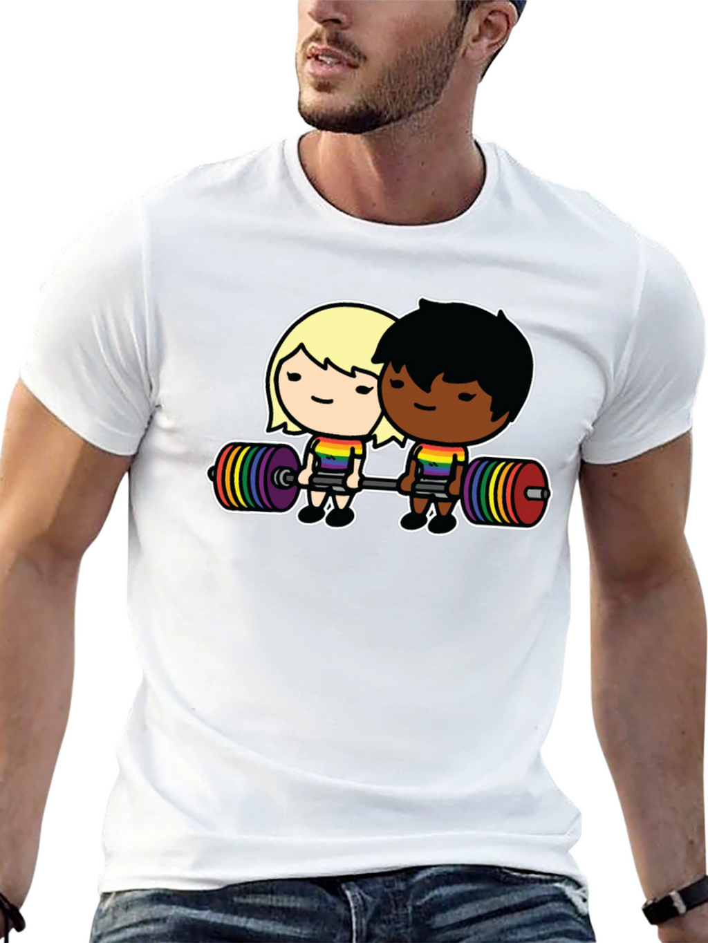LGBT Weightlifting T-Shirt