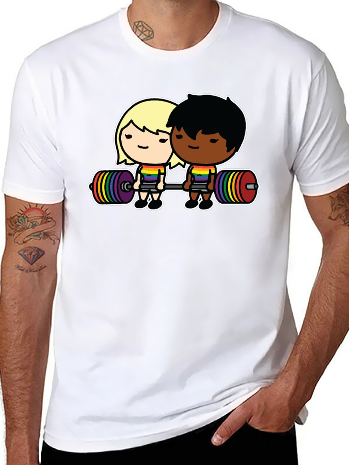LGBT Weightlifting T-Shirt