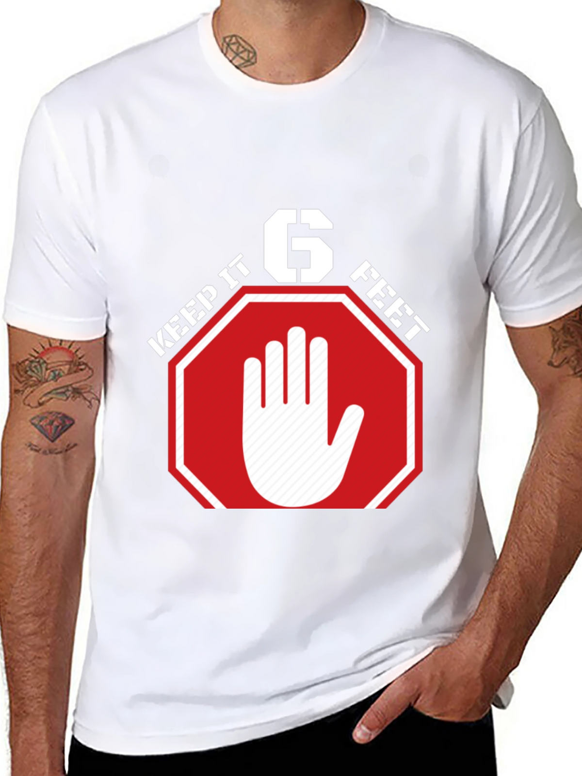 Keep It 6 Feet T-Shirt - Social Distancing Tee