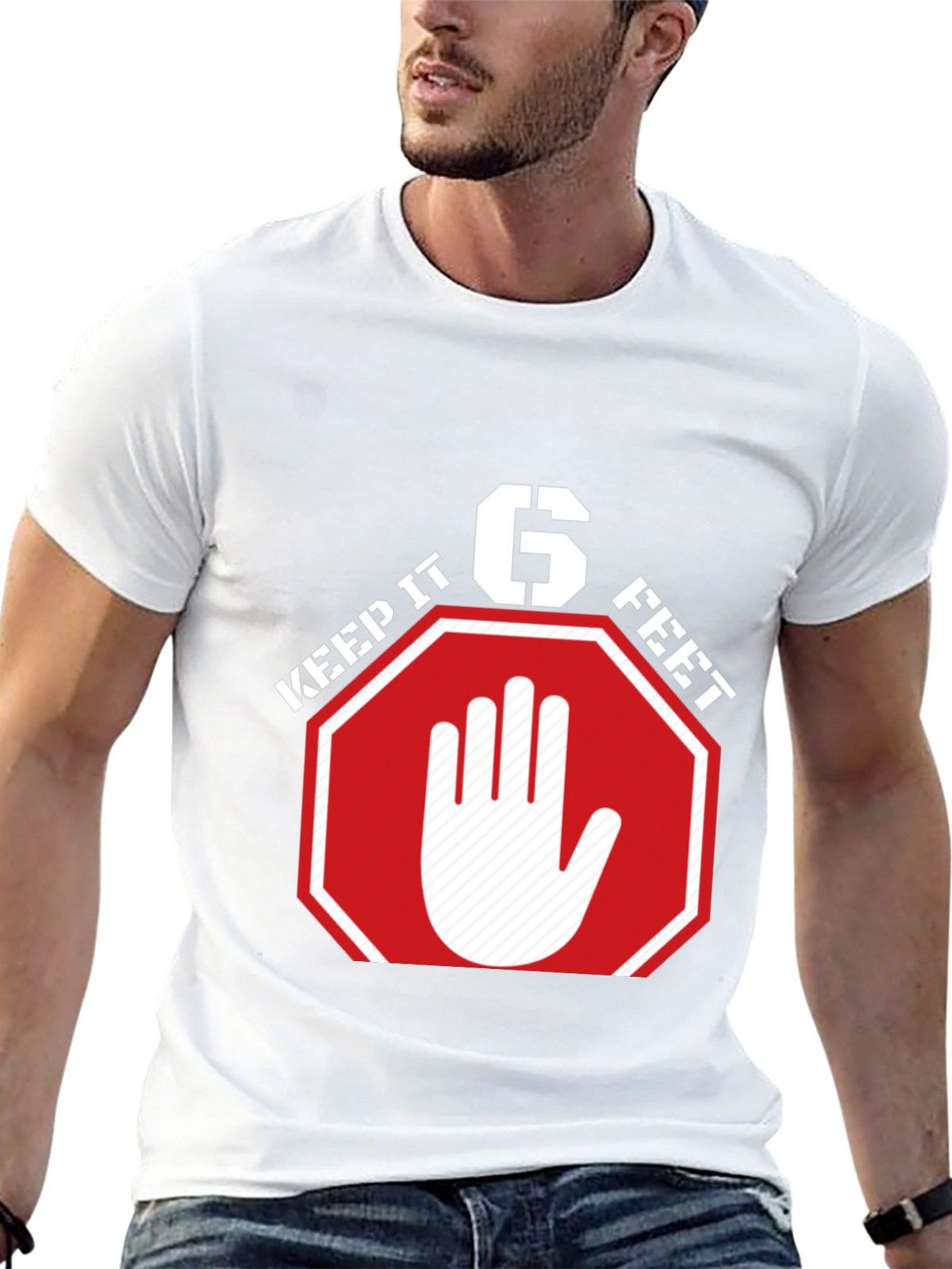 Keep It 6 Feet T-Shirt - Social Distancing Tee