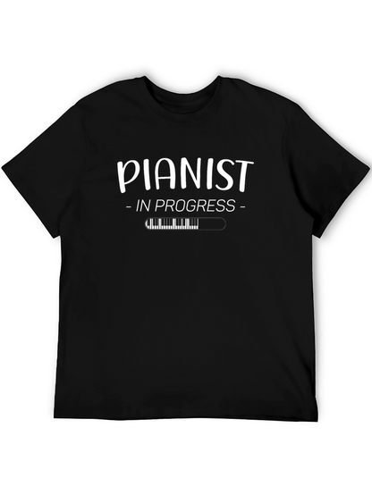 Pianist in Progress T-Shirt - Musician Tee