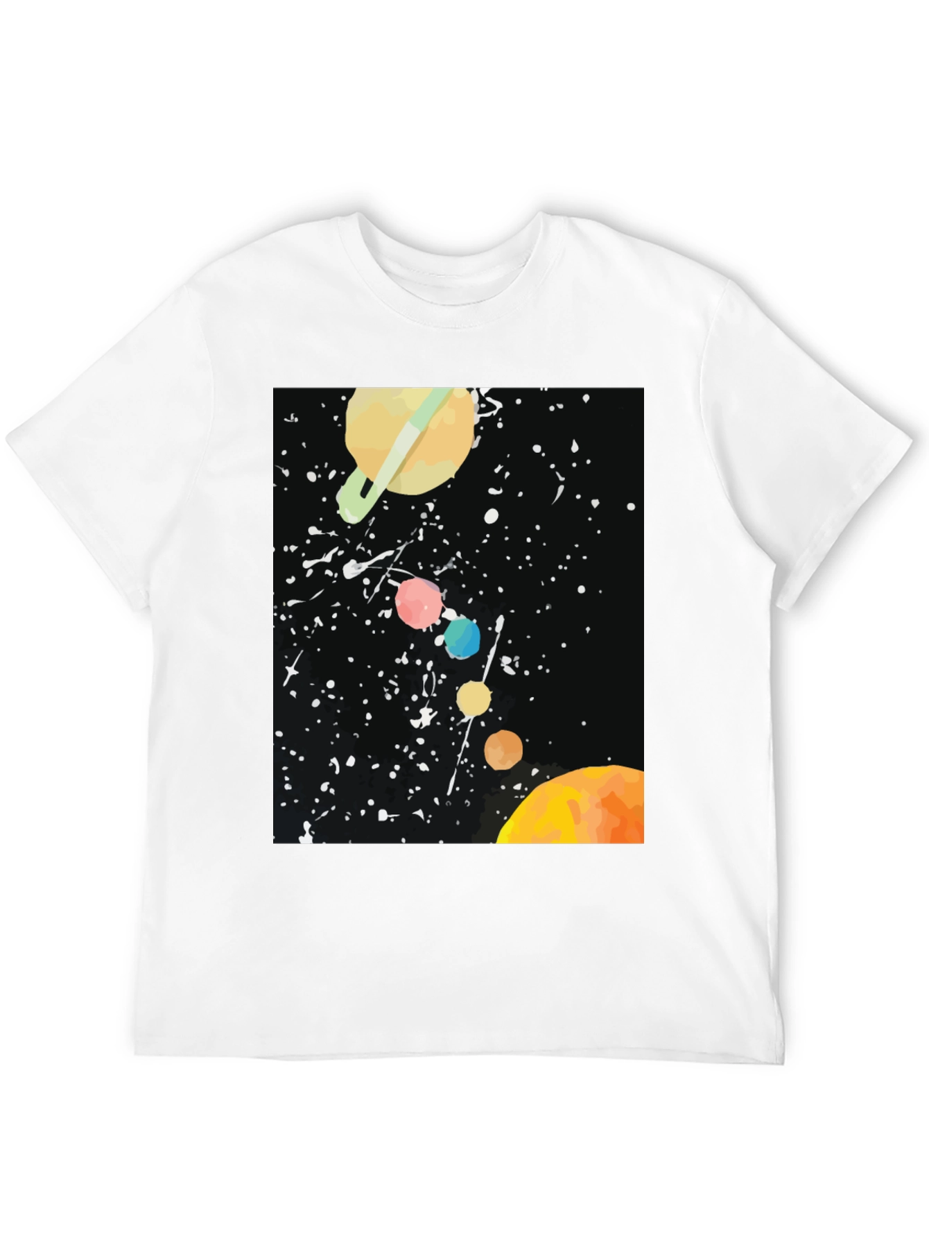 Cosmic Planets Graphic Tee