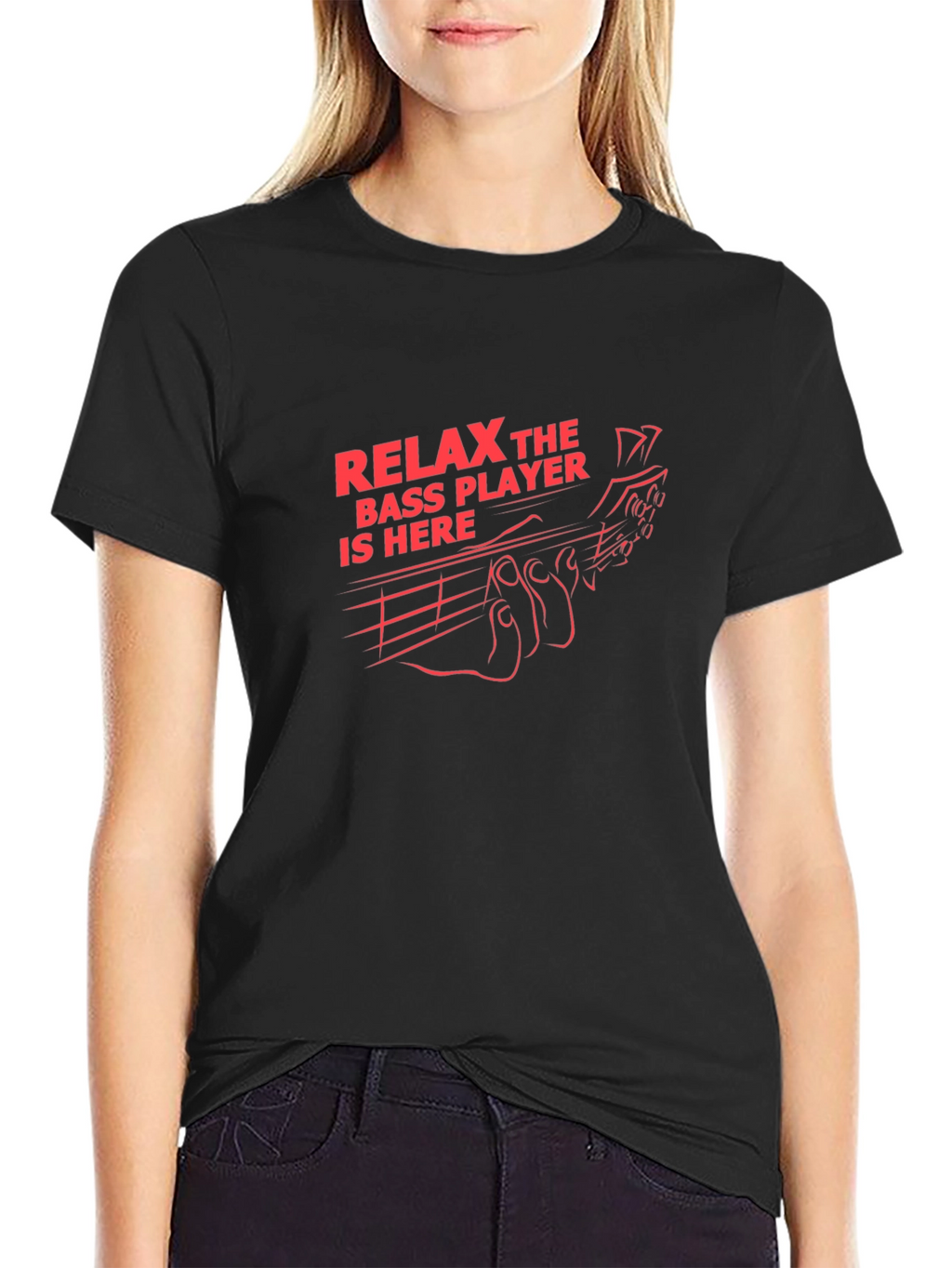 Bass Player Graphic T-Shirt - Musician Tee