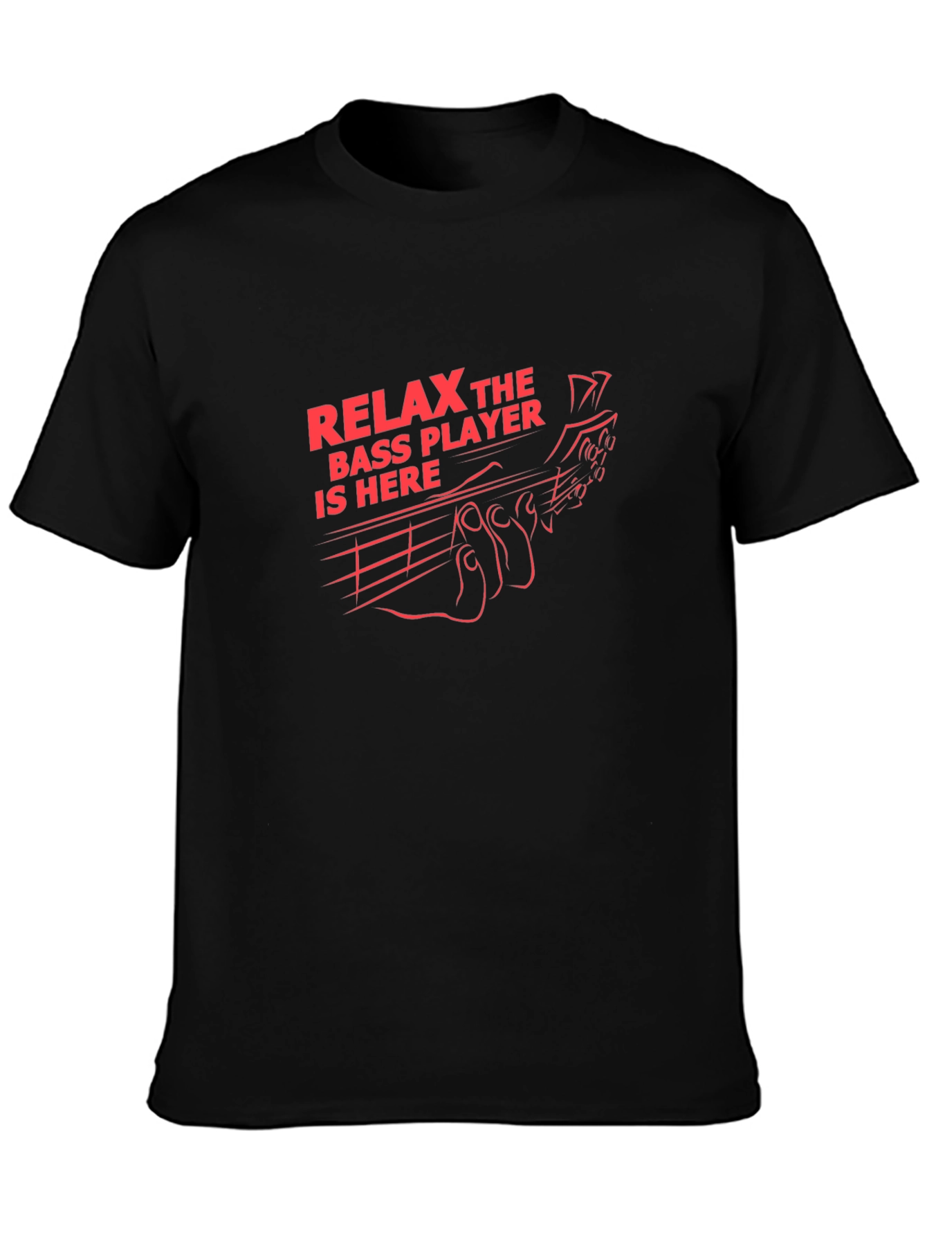 Bass Player Graphic T-Shirt - Musician Tee