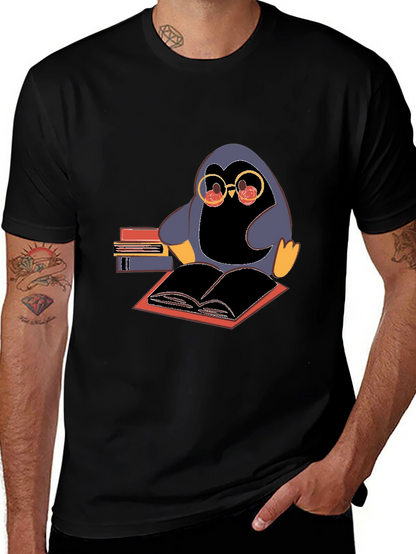 Bookworm Penguin T-Shirt