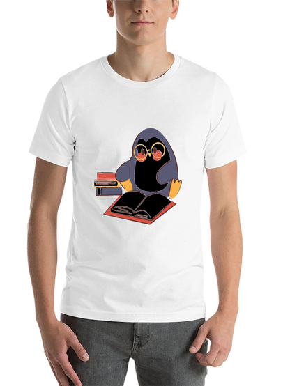 Bookworm Penguin T-Shirt